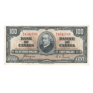 Bank of Canada 1937 $100 Banknote