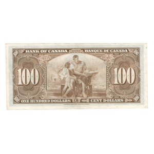 Bank of Canada 1937 $100 Banknote