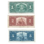 Bank of Canada 1937 od 1 do 100 dolarów - partia banknotów (7 sztuk)