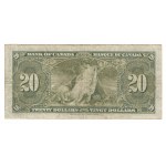 Bank of Canada 1937 $1 to $20 Banknote Lot (10 Pieces)