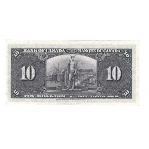 Bank of Canada 1937 $10 Banknote