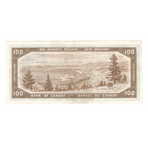 Bank of Canada 1954 $100 Banknote