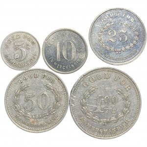 Canada 5 cent - $1.00 Savanne Lumber Co Merchant Token