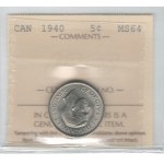 Canada 1940 5 Cents