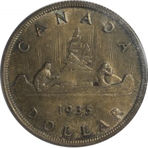 Kanada 1935 Silber Dollar