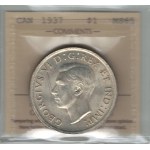Kanada 1937 Silber Dollar