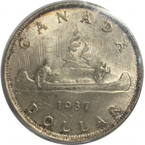 Canada 1937 Silver Dollar