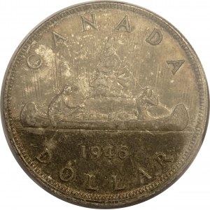 Canada 1946 Silver Dollar