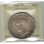 Canada 1946 Silver Dollar