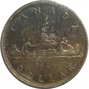 Canada 1946 Dollaro d'argento
