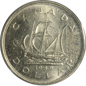 Canada 1949 Silver Dollar