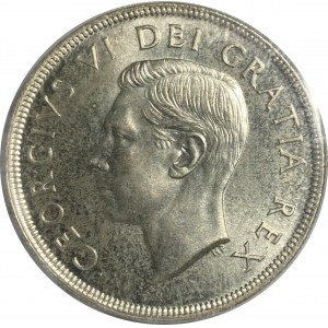 Canada 1949 Silver Dollar