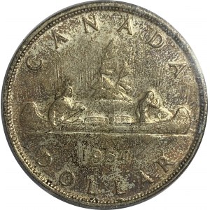 Canada 1954 Silver Dollar
