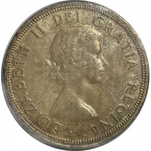 Canada 1954 Silver Dollar