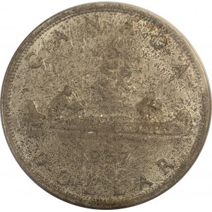 Canada 1957 Silver Dollar
