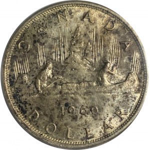 Canada 1960 Silver Dollar