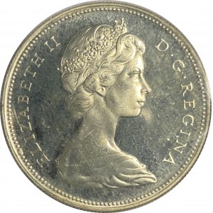 Canada 1965 Silver Dollar LB B5 Proof Like Cameo