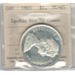 Canada 1965 Silver Dollar LB B5 Proof Like Cameo