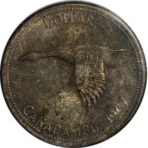 Canada 1967 Silver Dollar
