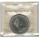 Canada 1974 Nickel Dollar Double Yoke