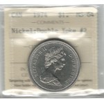 Kanada 1974 Nikl Dollar Double Yoke