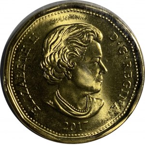 Canada 2017 $1 Loonie Loon