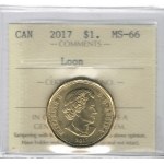 Canada 2017 $1 Loonie Loon