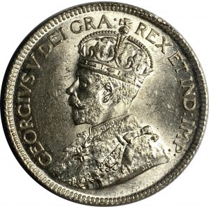 Canada Terranova 1917C 25 centesimi