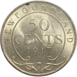 Canada Newfoundland 1917C 50 Cent
