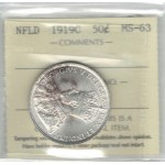 Canada Newfoundland 1919C 50 Cent