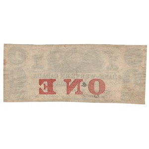 Kanada Bank von Westkanada 1859 $1