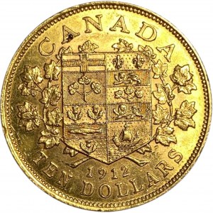 Canada 1912 $10 Gold