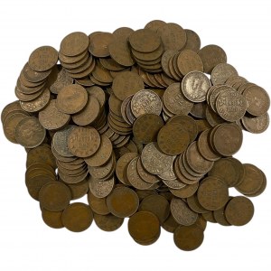 Kanada George V Small Cent Lot (231 kusů)