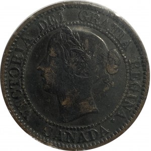 Canada 1859 Large Cent Wide 9/8