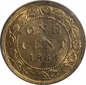 Canada 1884 Large Cent Obverse 2