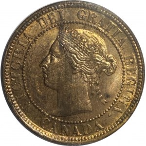 Canada 1884 Large Cent Obverse 2