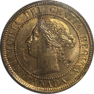 Canada 1884 Large Cent Obverse 2