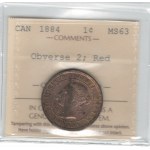 Canada 1884 Large Cent Obverse 2