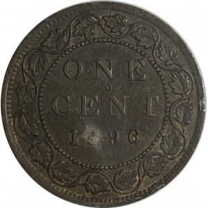 Kanada 1896 veľký cent