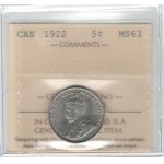 Canada 1922 5 Cents
