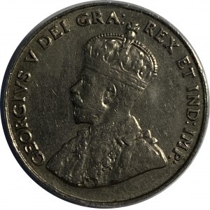 Canada 1925 5 Cents Key Date