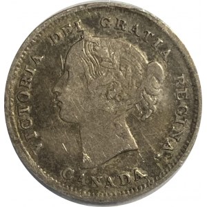 Canada 1892 5 Cents Obverse 2