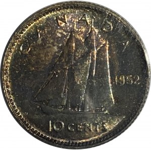 Canada 1952 10 Cents