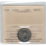 Canada 1952 10 Cents
