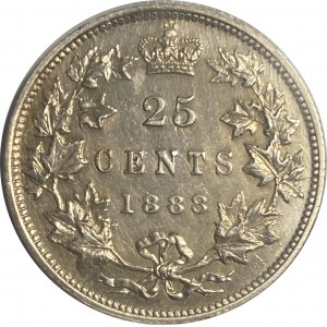 Canada 1888 25 Cents