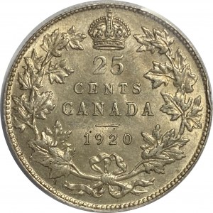 Canada 1920 25 Cents