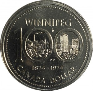 Canada 1974 Nickel Dollar