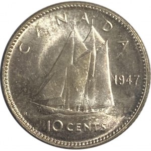 Canada 1947 10 Cents