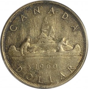 Canada 1960 Dollaro d'argento