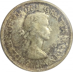 Canada 1963 Silver Dollar